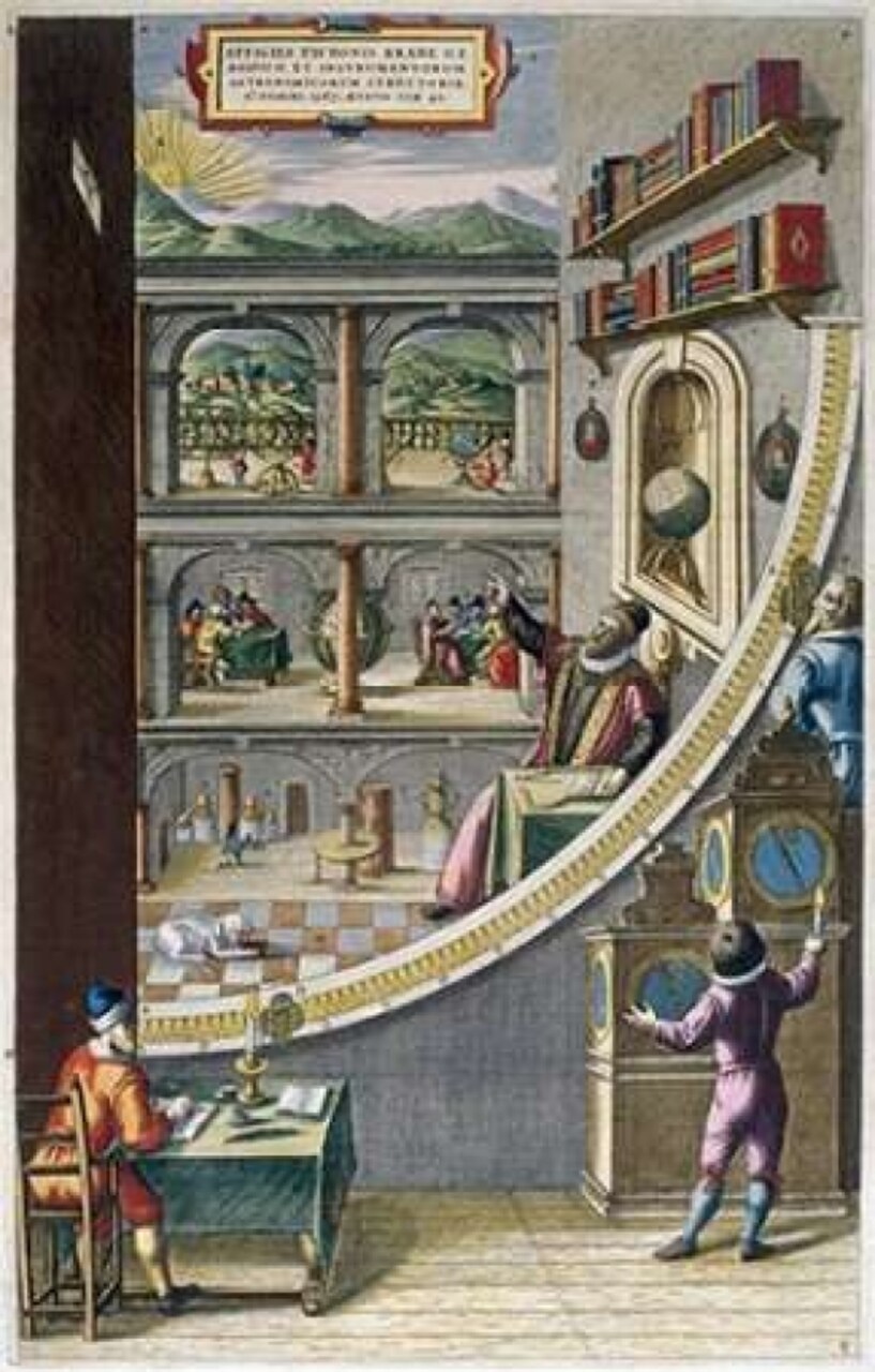 Tycho Brahe and Others With Astronomical Instruments Poster Print by Joan Blaeu - Item # VARPDX276756